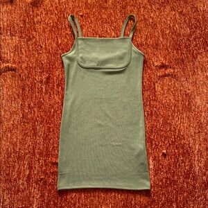 Olive Green Women's Dress